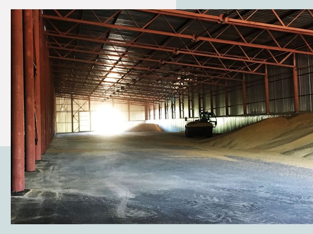 Строительство зернохранилищ в ельце