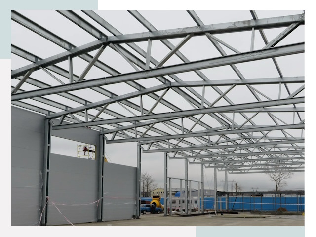 Строительство складов в Елец от 616 руб. за м²