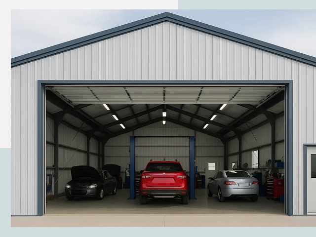 Ангары из сэндвич панелей от 616 руб. в Елец