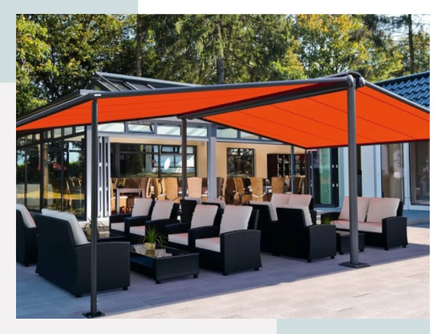 Навесы для кафе и ресторанов в ельце