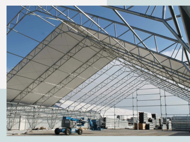 Каркасно-тентовые сооружения от СтальСтрой-Елц по цене 616 руб.