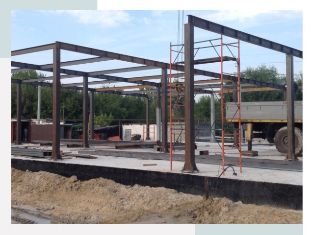 Фундамент для ангаров в ельце