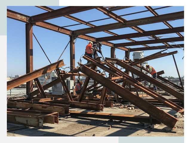 Демонтаж металлоконструкций в ельце от 616 руб.